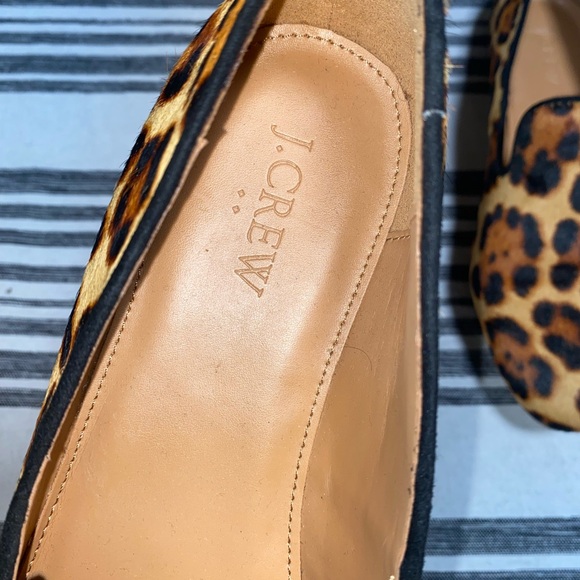 J. Crew Calf Hair Loafers 7.5 - Picture 3 of 5
